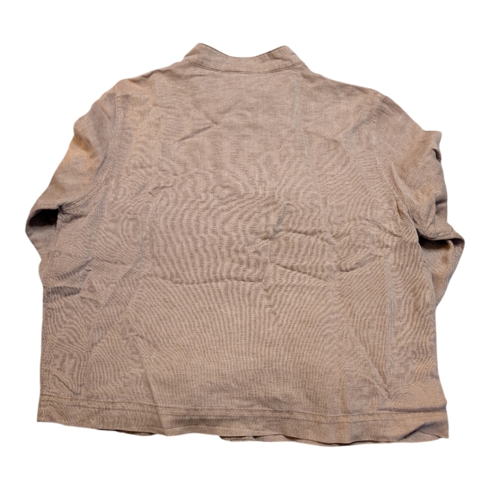 *NWT* Nicole Miller Tan Utility Jacket - Picture 3 of 4